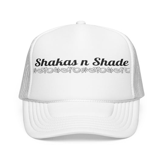 Shakas n Shade Tropical Embroidered Foam Trucker Hat