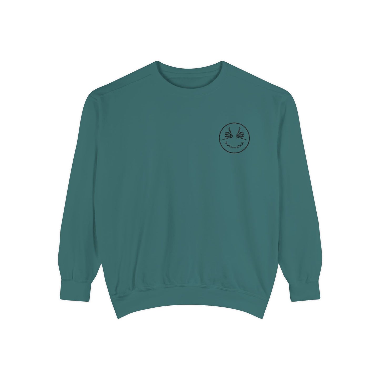 Shakas n Shade Embroidered Crew Neck Womens Sweatshirt