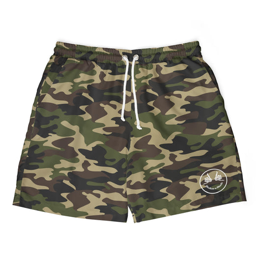 Green Camo Boardshort