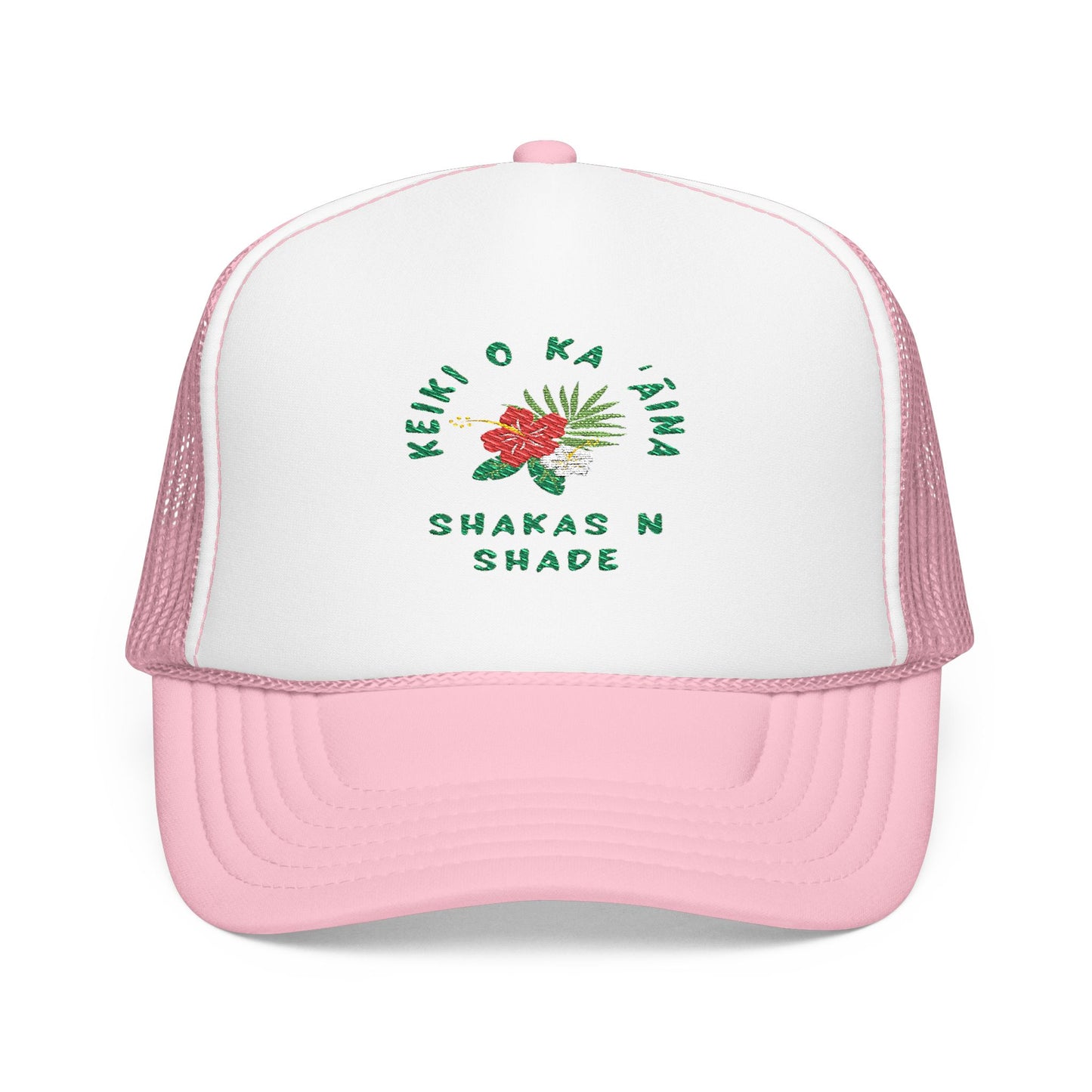 Keiki O Ka ʻĀina Embroidered Foam Trucker Hat