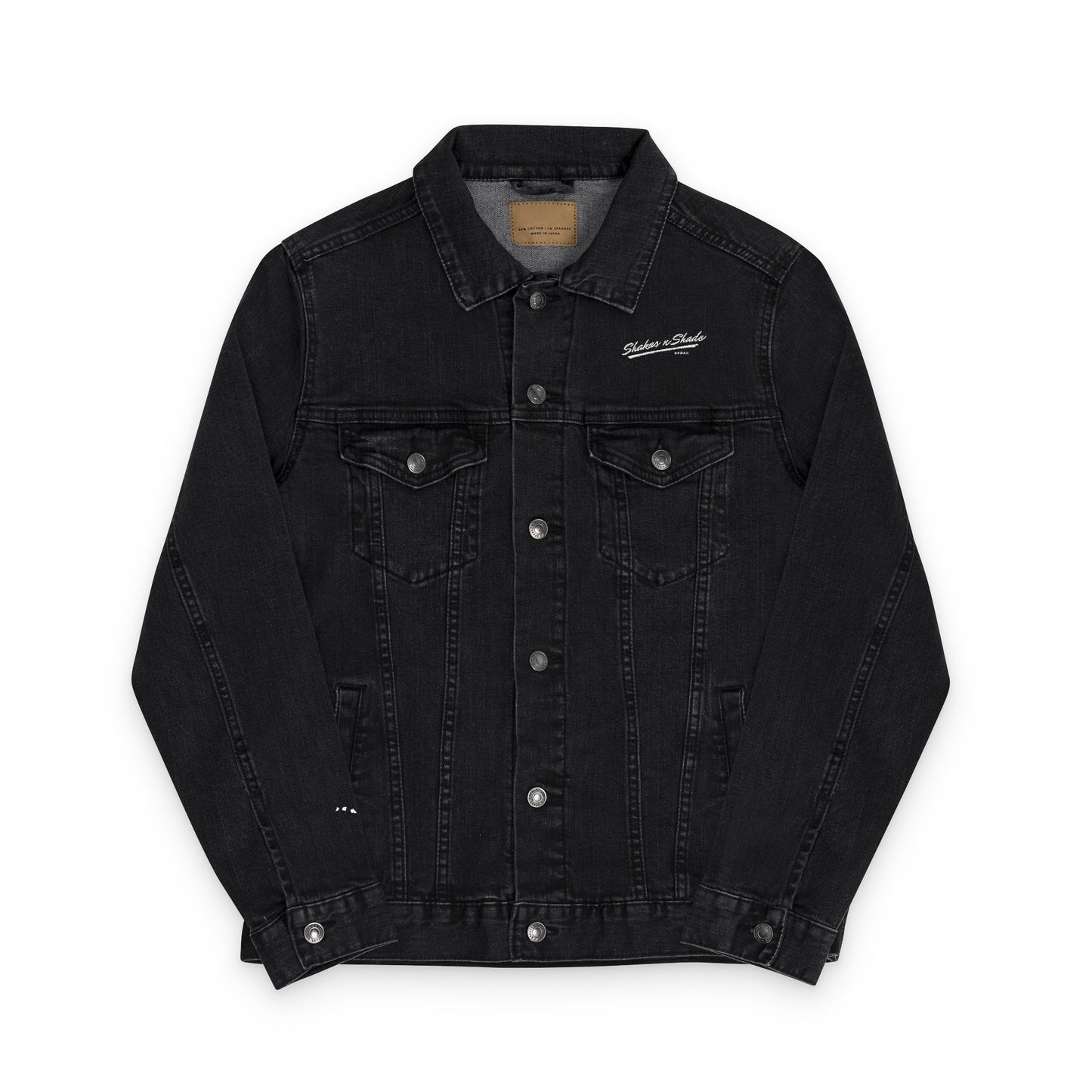 Yessah Blessah Embroidered Denim Jacket