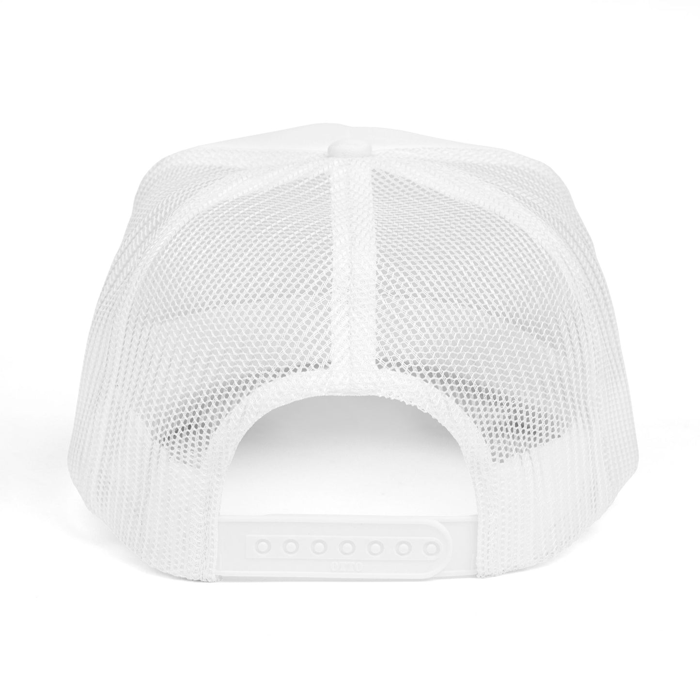 Retro Script Embroidered Foam Trucker Hat