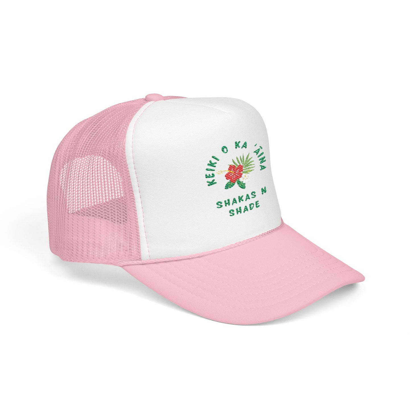 Keiki O Ka ʻĀina Embroidered Foam Trucker Hat