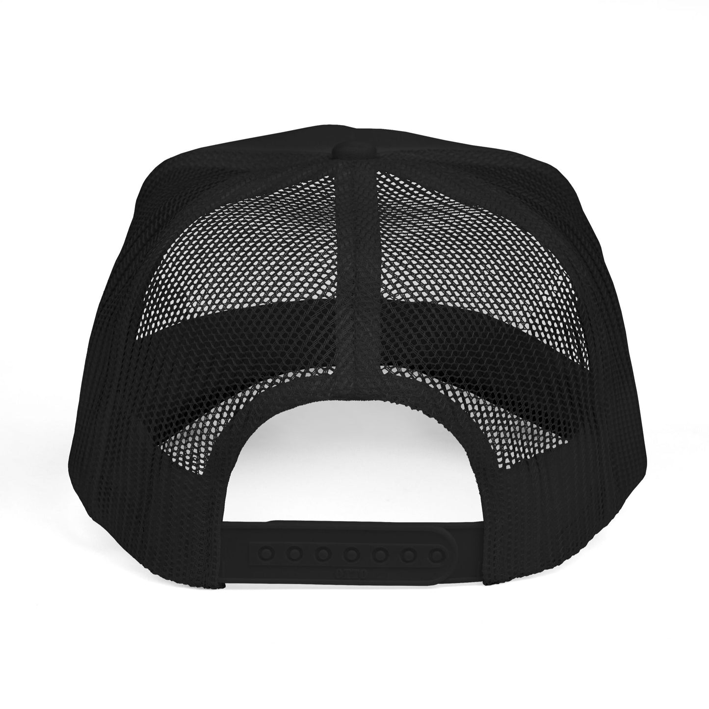 Retro Script Embroidered Foam Trucker Hat