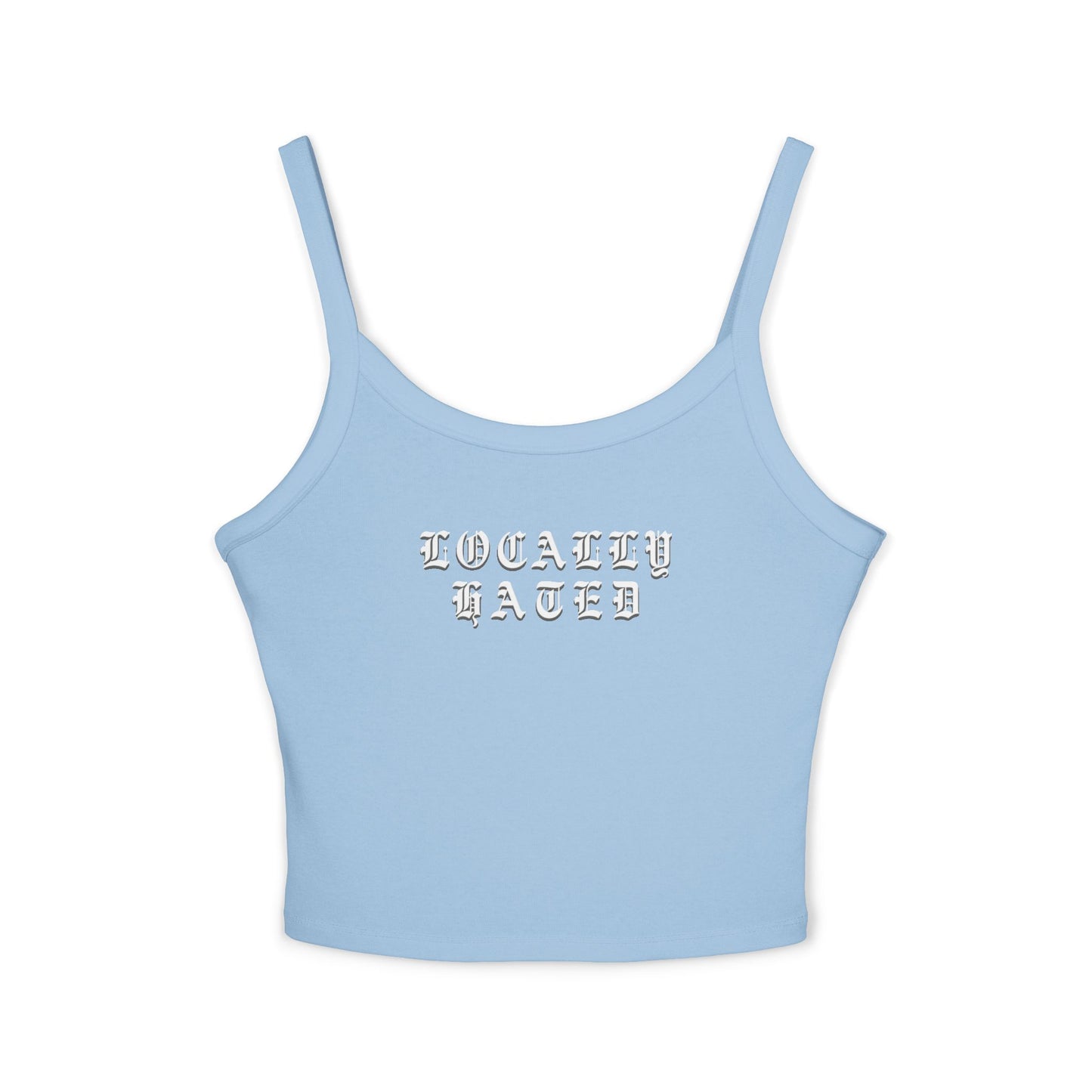 Locally Hated Old E Women's Spaghetti Strap Tank Top