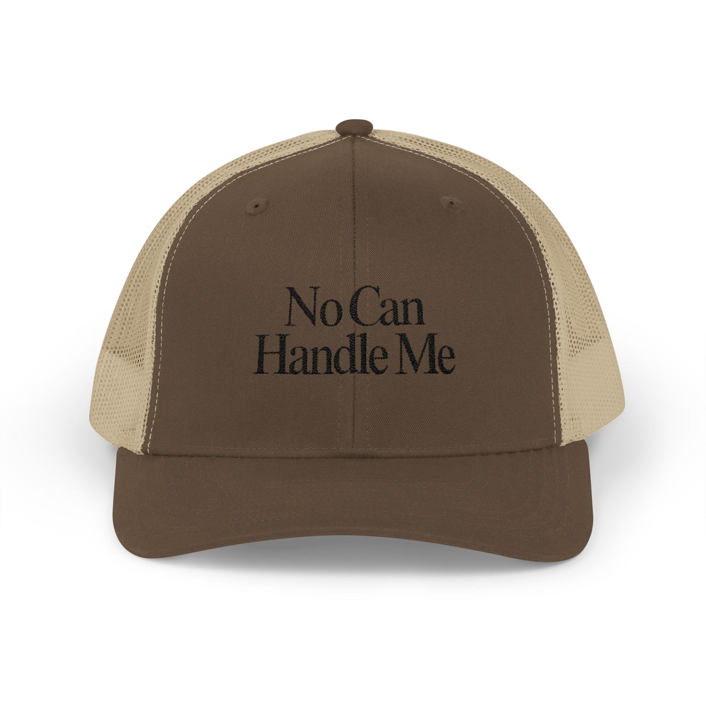 No Can Handle Me Snapback Trucker Cap
