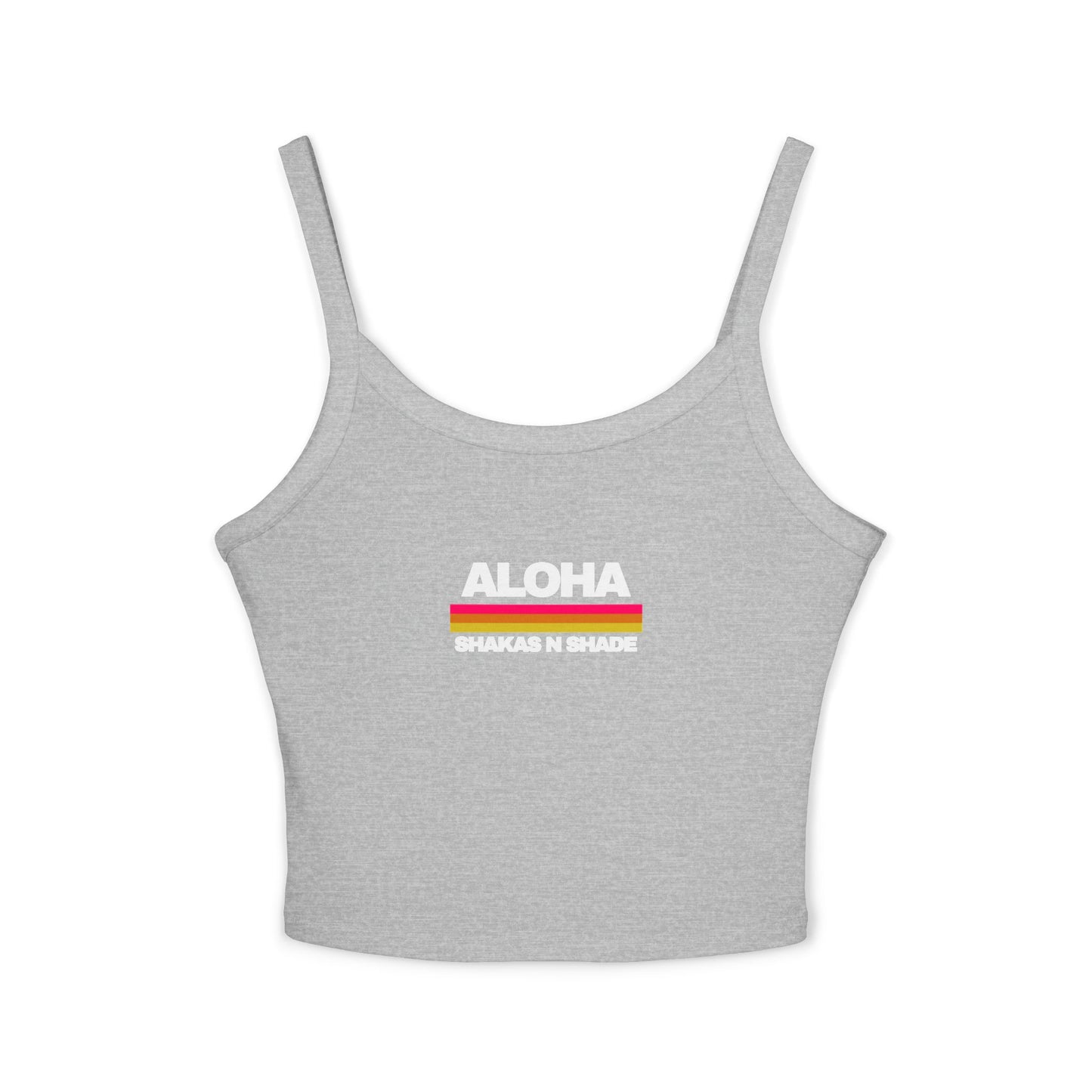 ALOHA Women's Spaghetti Strap Tank Top