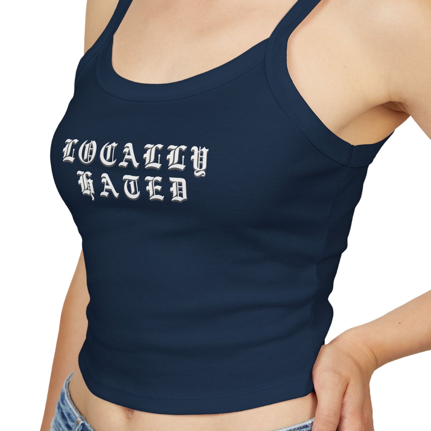 Locally Hated Old E Women's Spaghetti Strap Tank Top