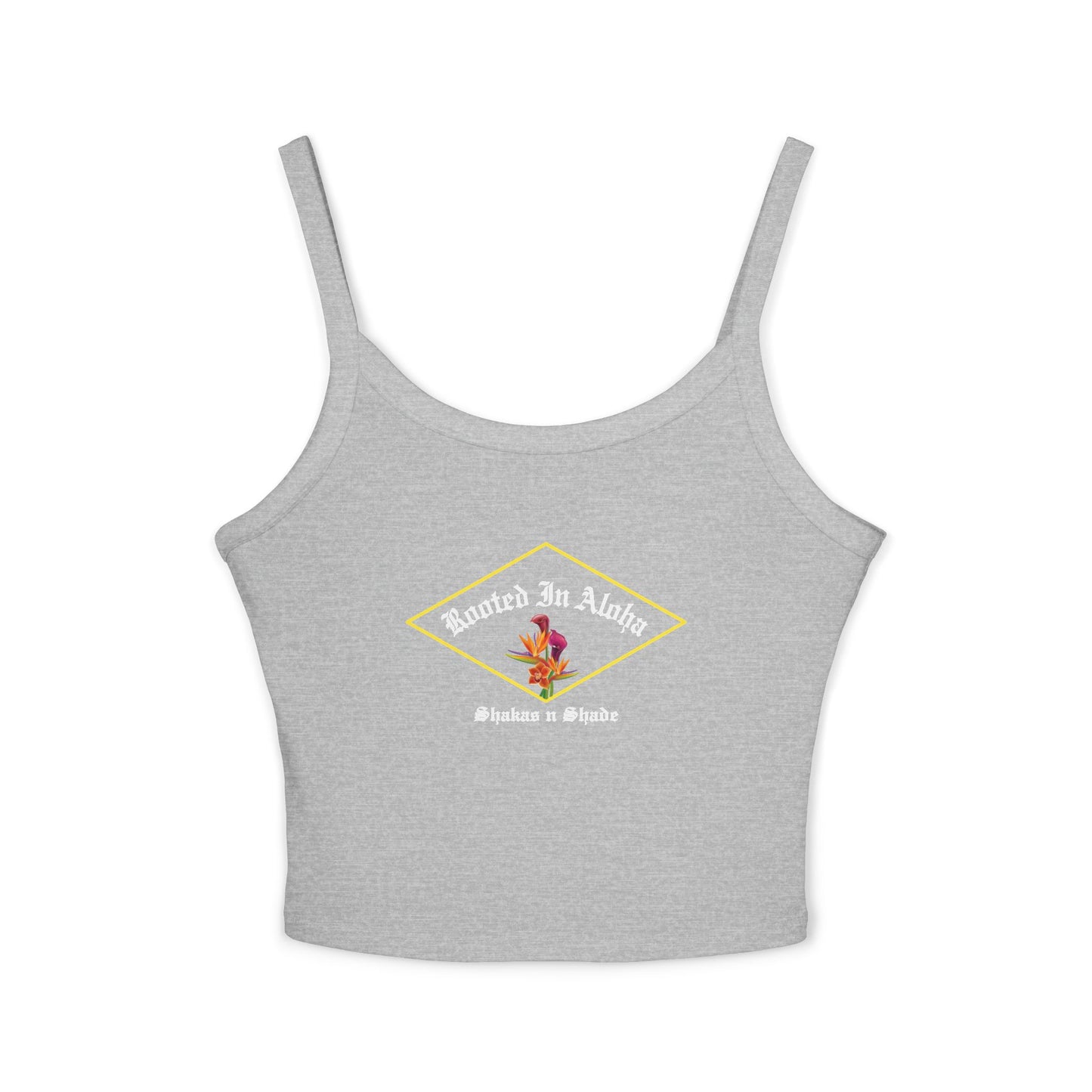 Rooted In Aloha Women's Spaghetti Strap Tank Top