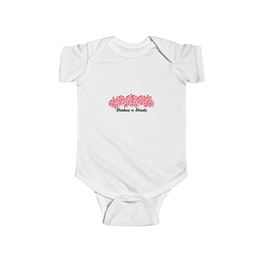 Hibiscus Shadows Onesie