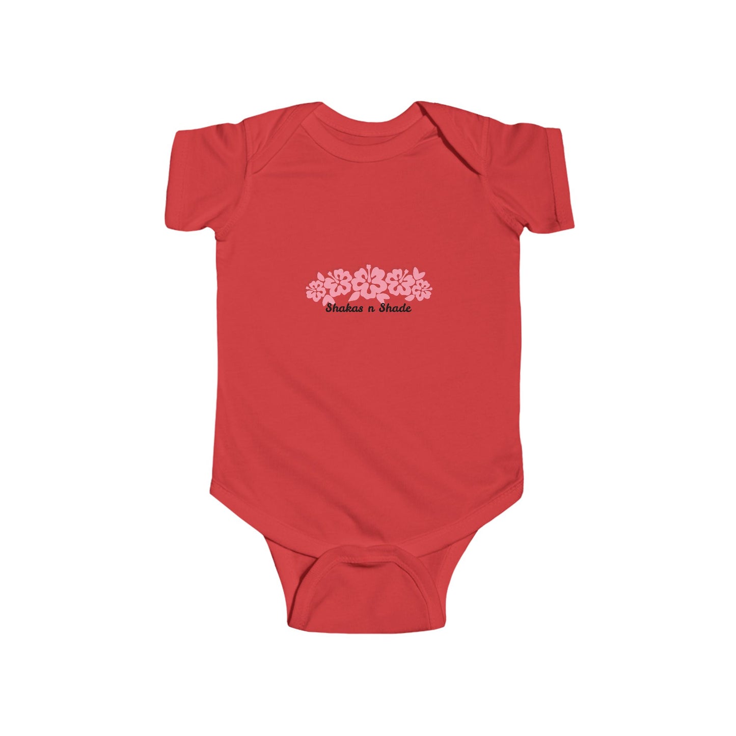 Hibiscus Shadows Onesie