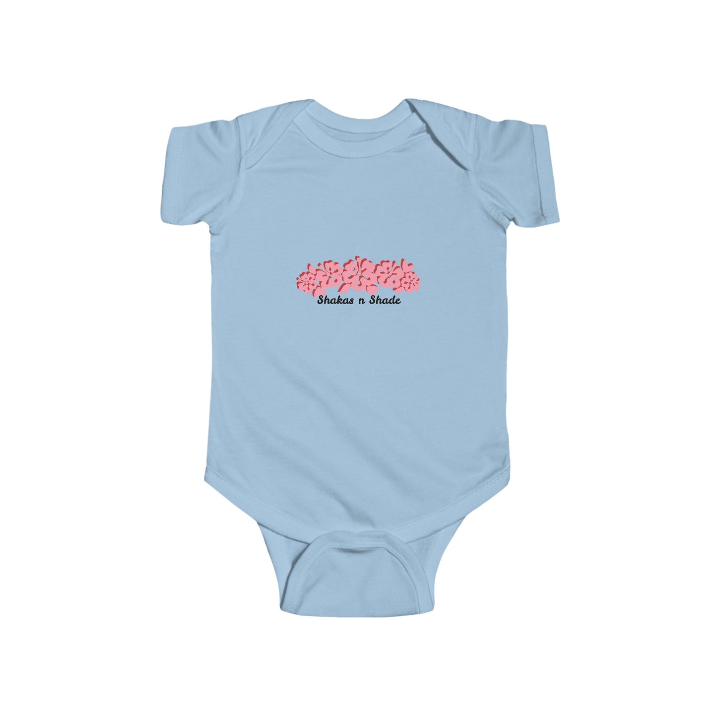Hibiscus Shadows Onesie