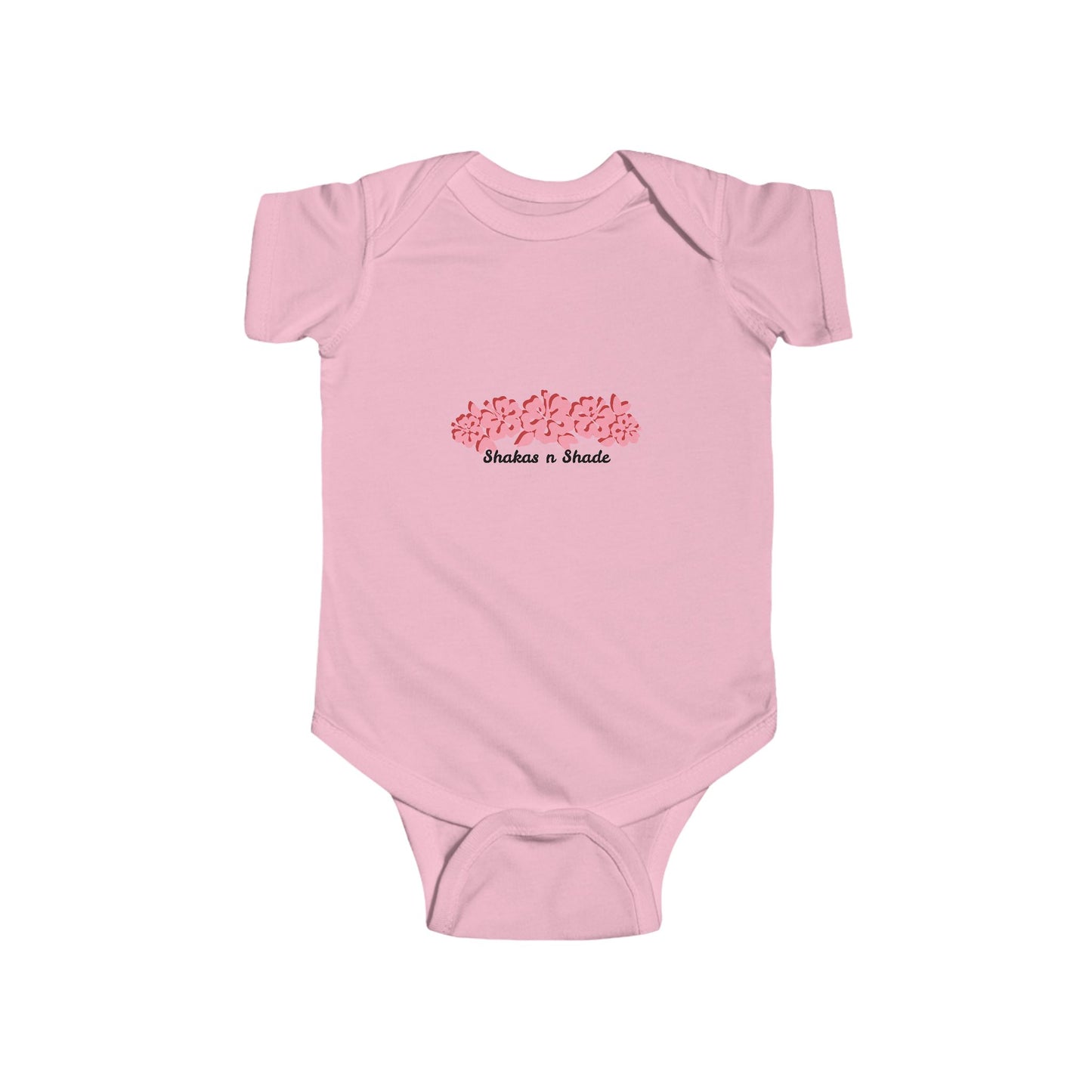 Hibiscus Shadows Onesie