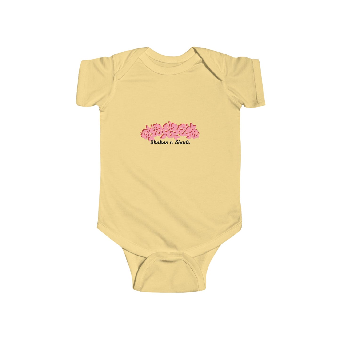Hibiscus Shadows Onesie