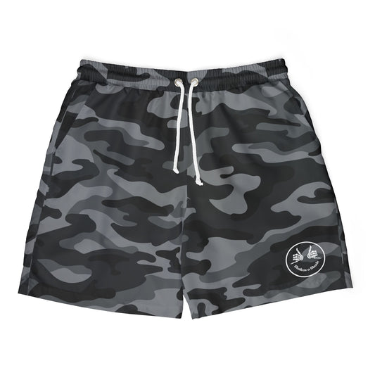 Black Camo Boardshort