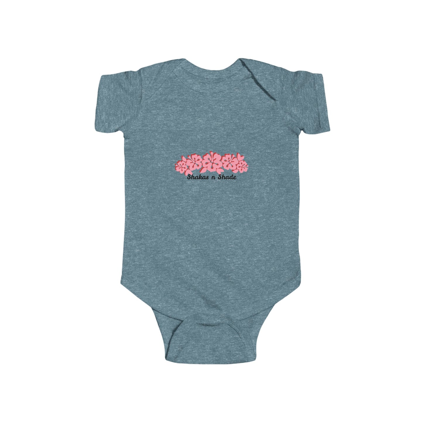 Hibiscus Shadows Onesie