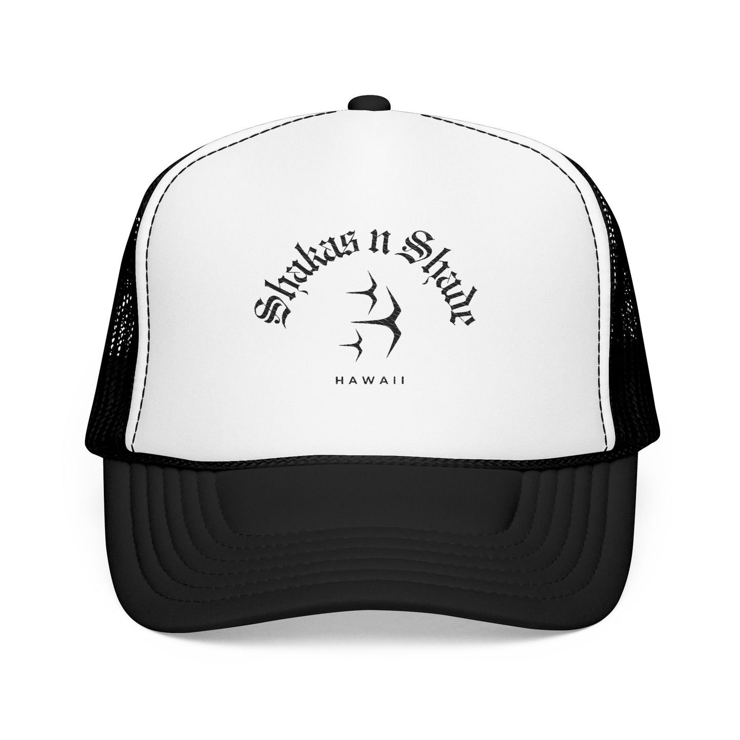 Iwa Birds Old E Embroidered Foam Trucker Hat