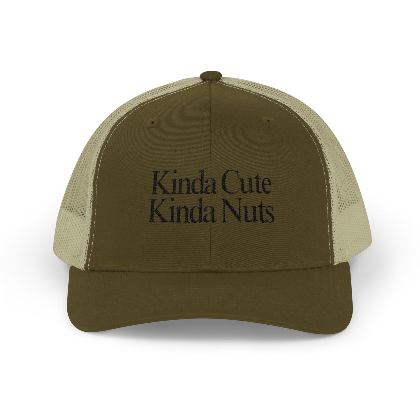 Kinda Cute Kinda Nuts Snapback Trucker Cap