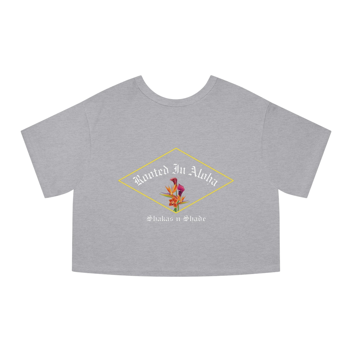 Rooted In Aloha Women's Heritage Cropped T-Shirt