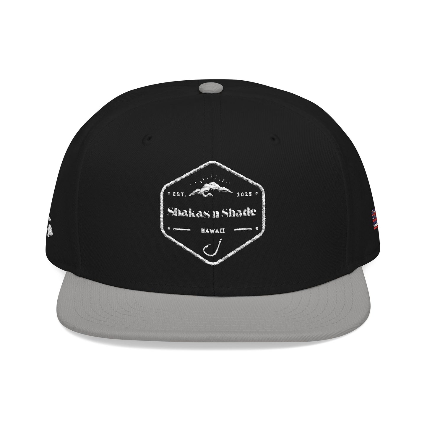 Shakas n Shade Patch Embroidered Snapback Hat