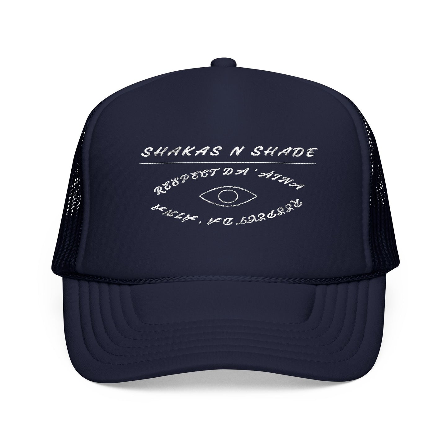 Respect Da ʻĀina Embroidered Foam Trucker Hat