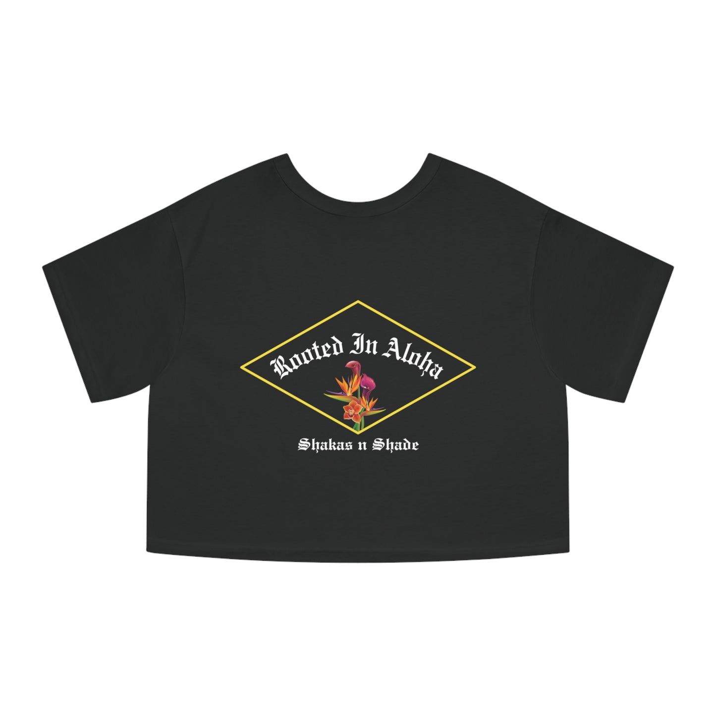 Rooted In Aloha Women's Heritage Cropped T-Shirt