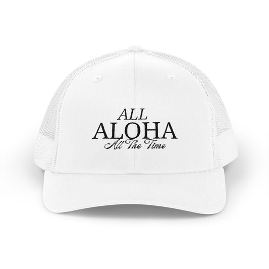 All Aloha All The Time Snapback Trucker Cap