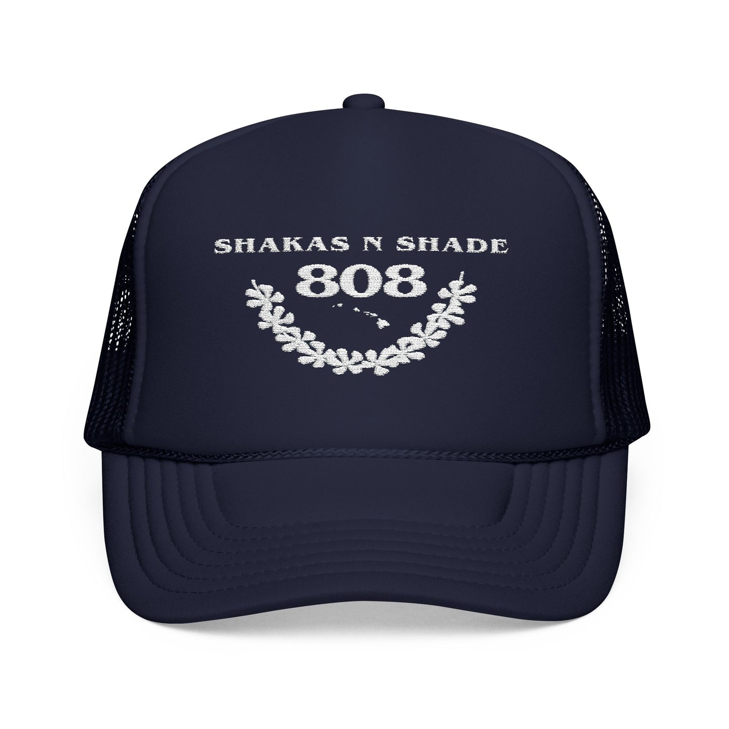 Shakas n Shade 808 Embroidered Foam Trucker Hat