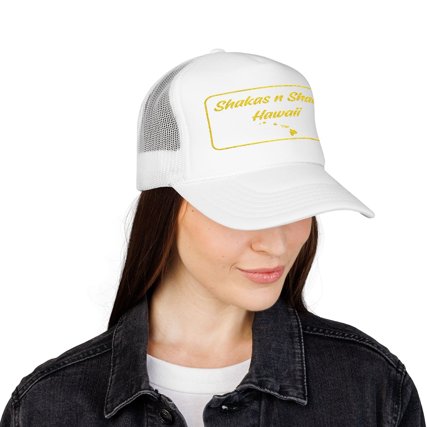 Shakas n Shade Outline Embroidered Foam Trucker Hat