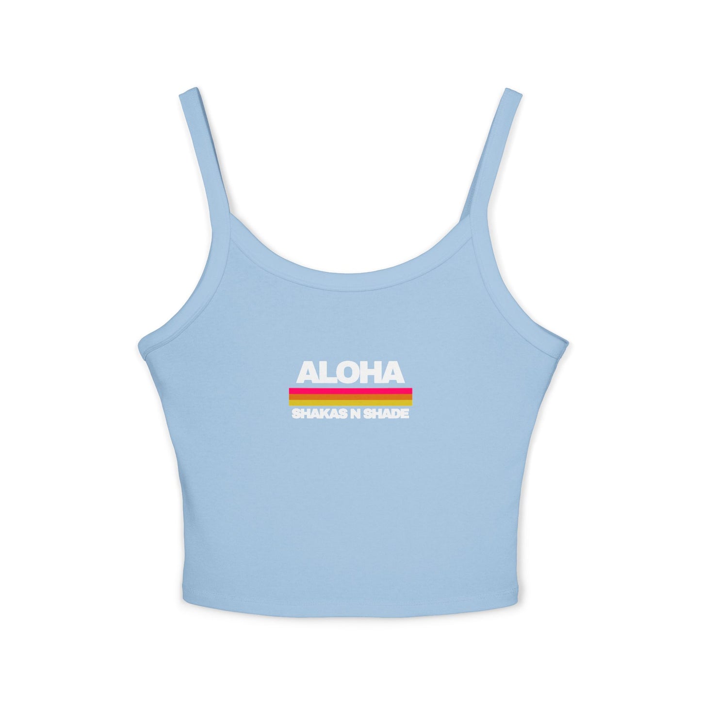 ALOHA Women's Spaghetti Strap Tank Top