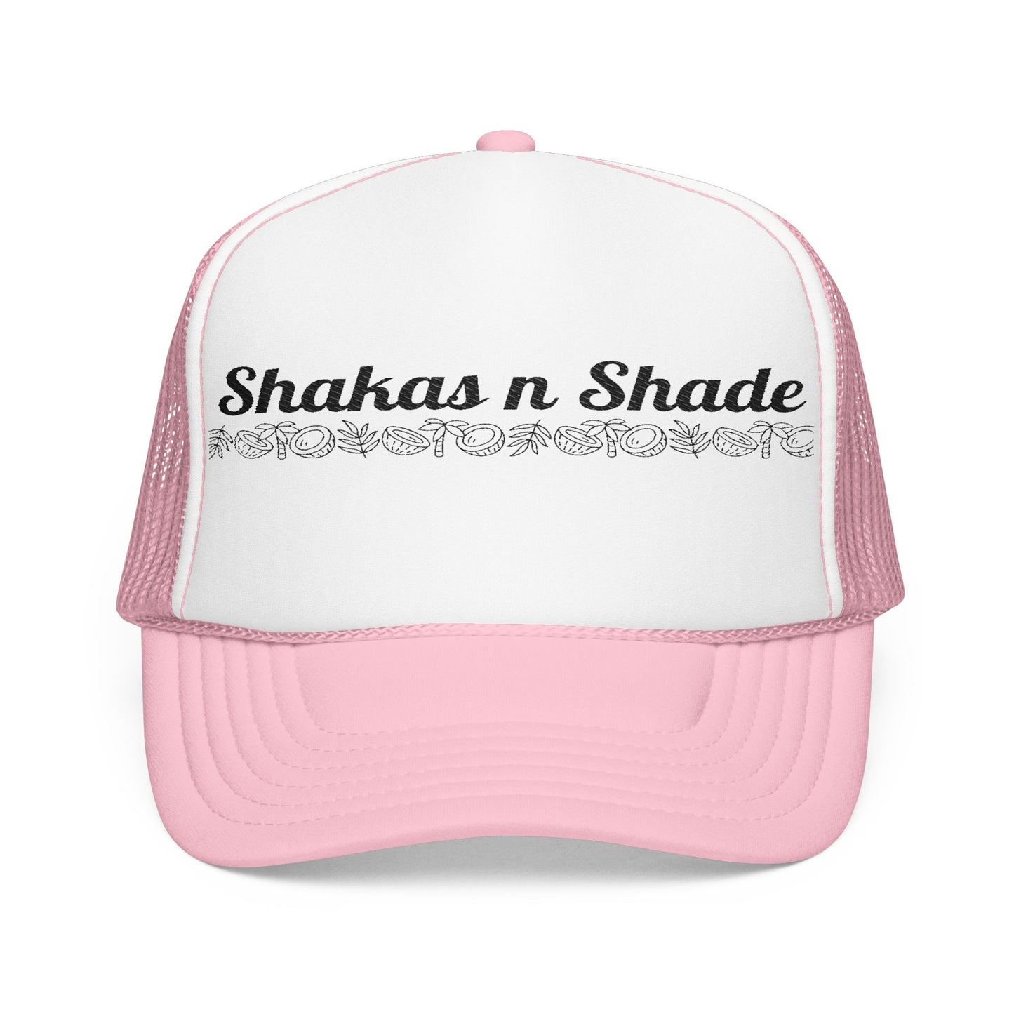 Shakas n Shade Tropical Embroidered Foam Trucker Hat