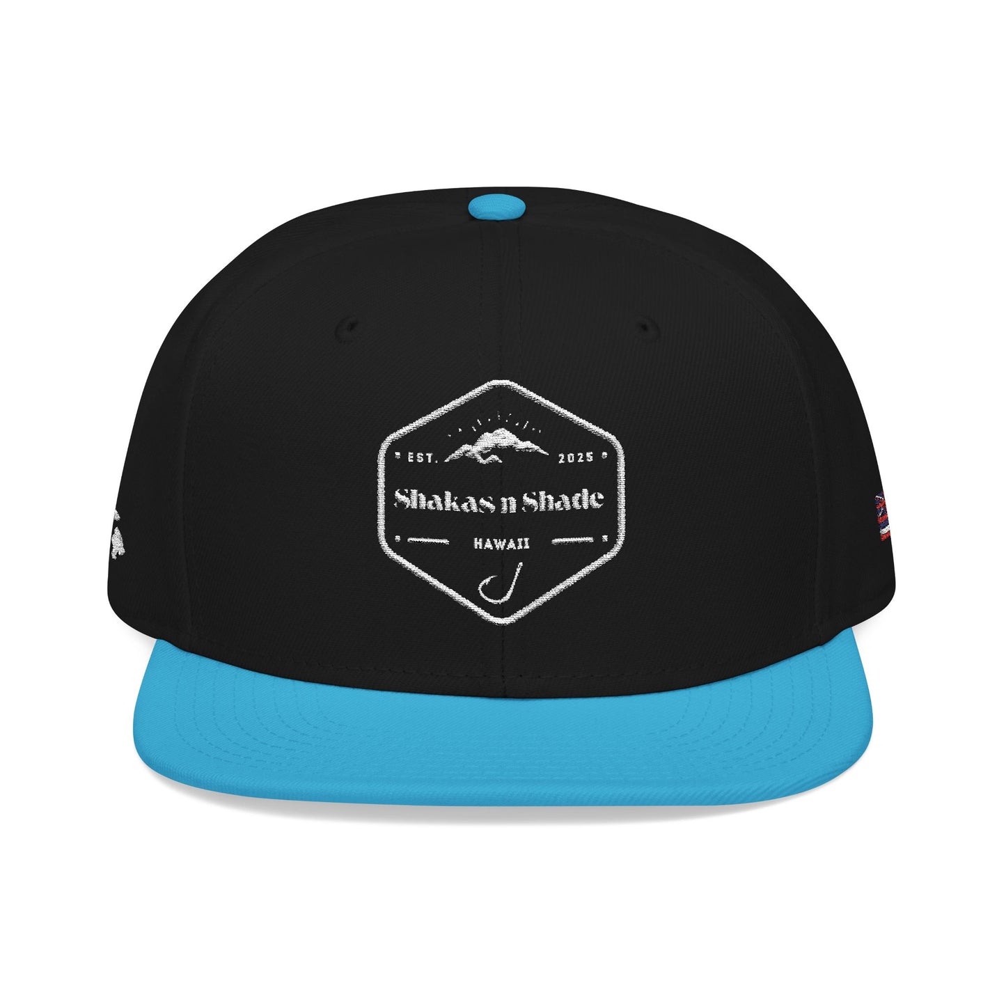 Shakas n Shade Patch Embroidered Snapback Hat