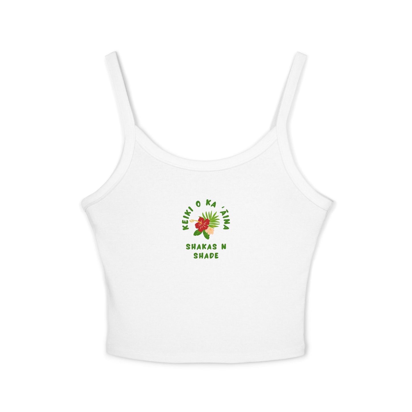 Keiki O Ka ʻĀina Women's Spaghetti Strap Tank Top