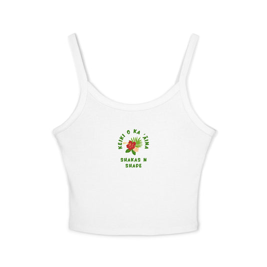 Keiki O Ka ʻĀina Women's Spaghetti Strap Tank Top