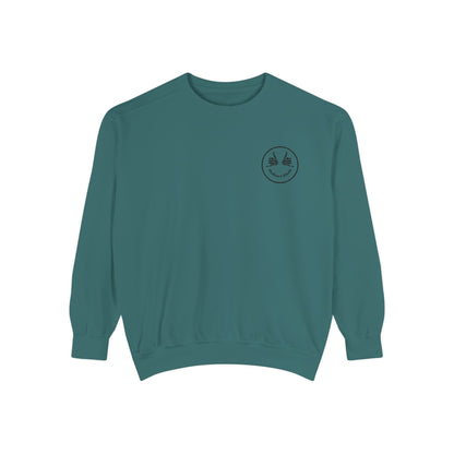 Shakas n Shade Embroidered Crew Neck Womens Sweatshirt