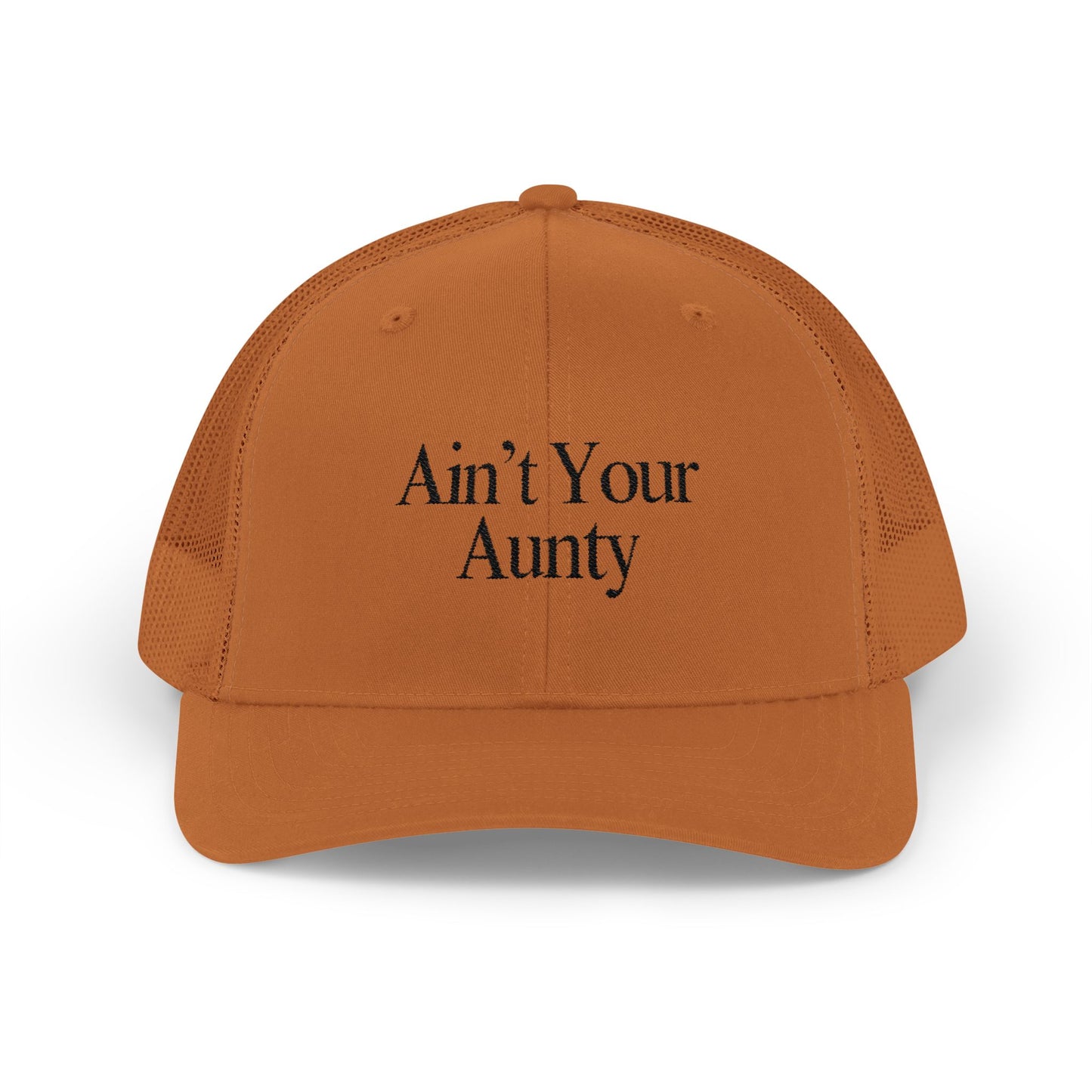 Ain't Your Aunty Snapback Trucker Cap