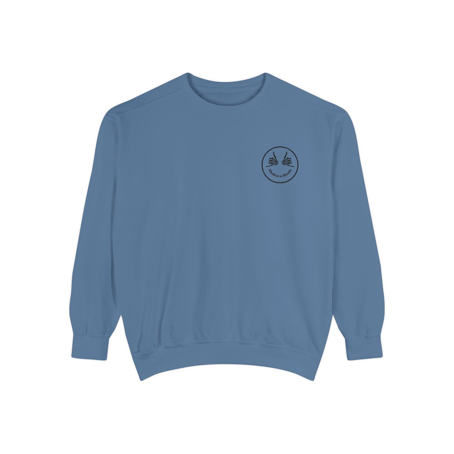 Shakas n Shade Embroidered Crew Neck Womens Sweatshirt