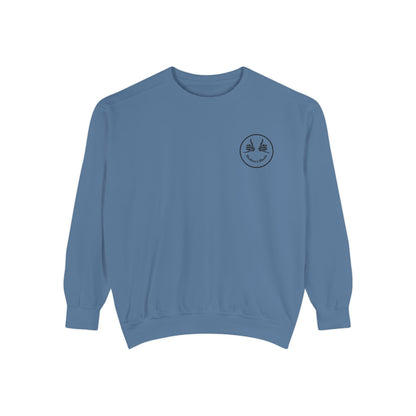Shakas n Shade Embroidered Crew Neck Womens Sweatshirt