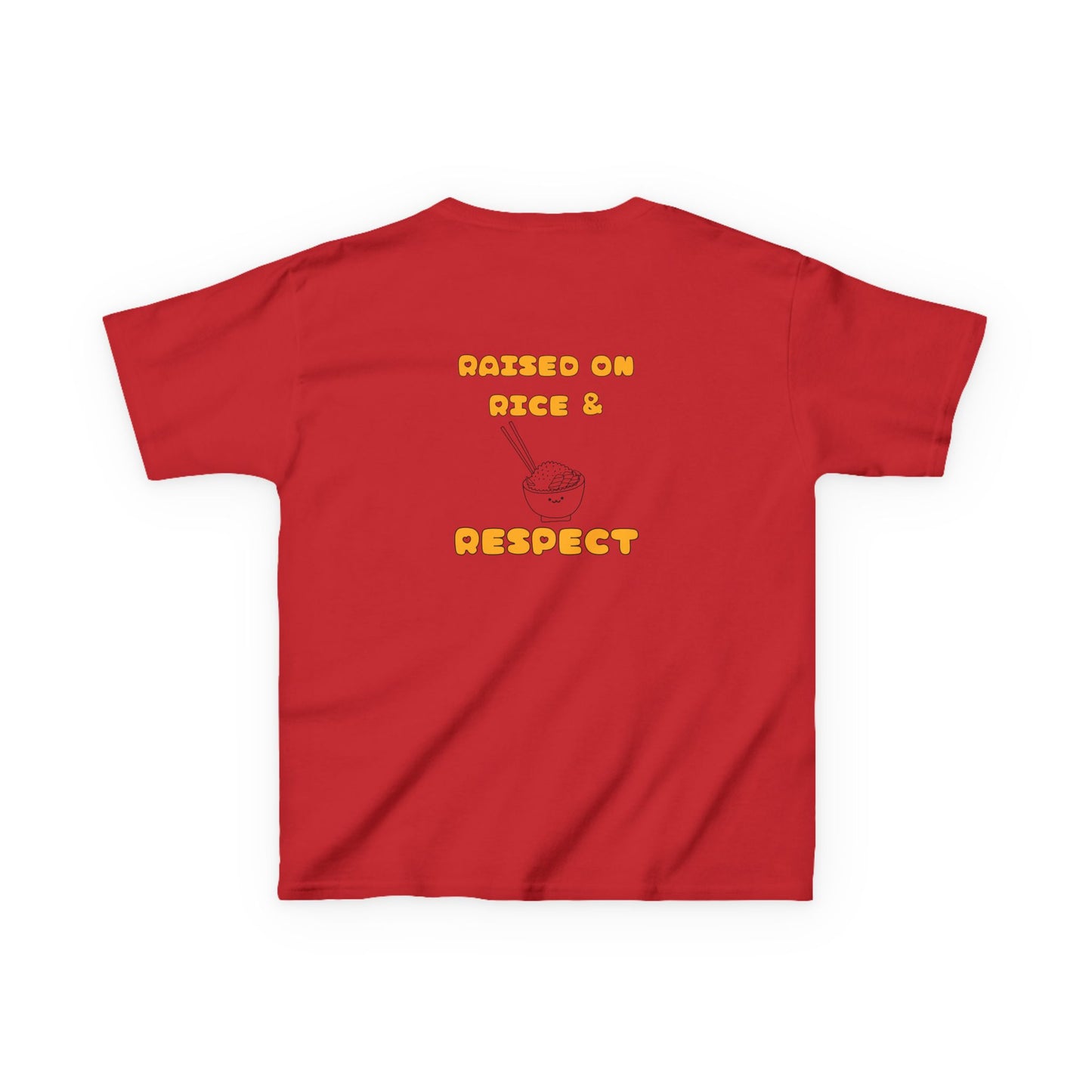 Raised On Rice & Respect Youth T-Shirt