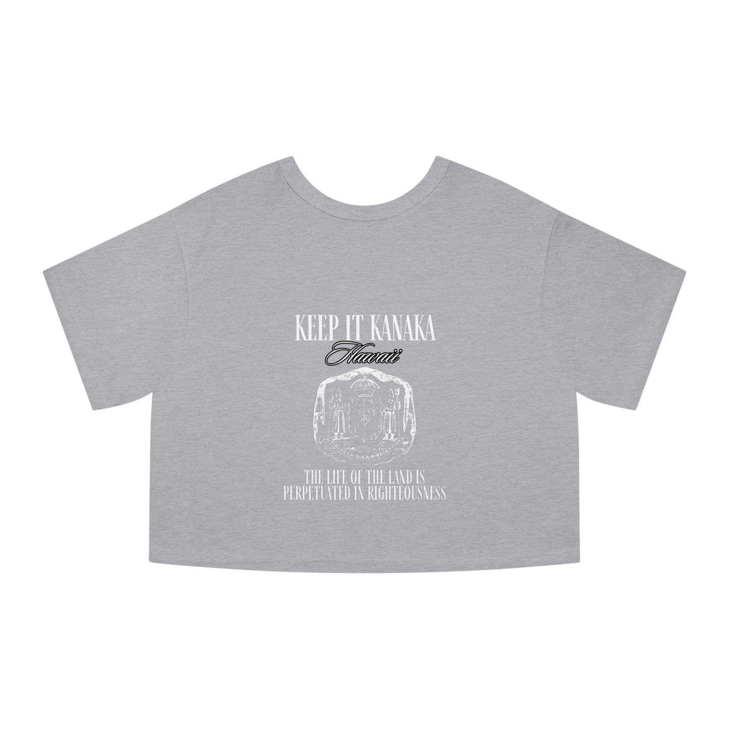 Keep It Kanaka Heritage Cropped T-Shirt