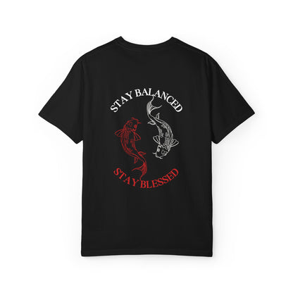 Stay Balanced, Stay Blessed Mens T-Shirt