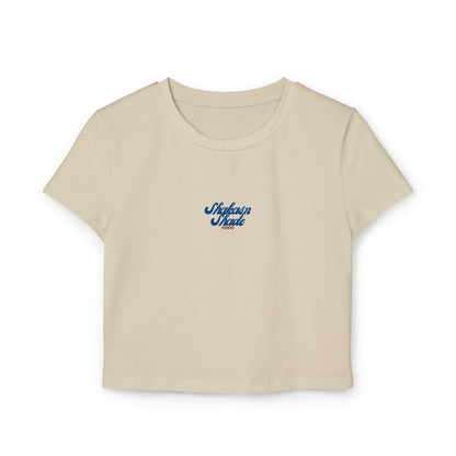 Retro Script Women's Baby Tee