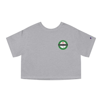 Where's Your Badge Women's Heritage Cropped T-Shirt