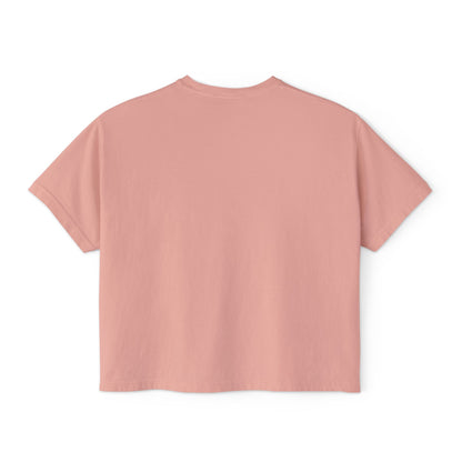 I Run On Rice and Aloha Womens Boxy Tee