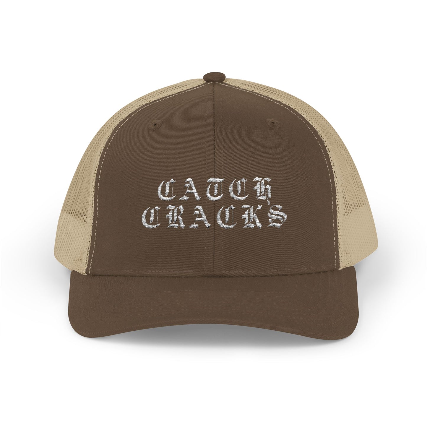 Catch Cracks Snapback Trucker Cap