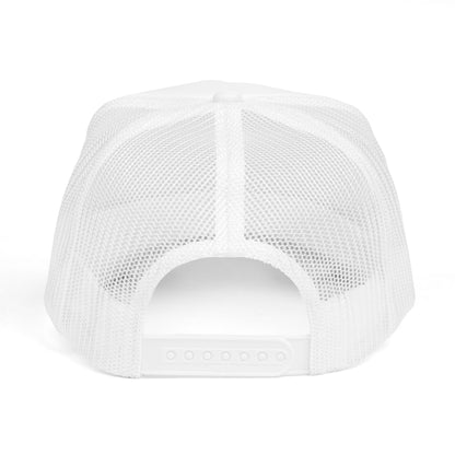 Retro Script Embroidered Foam Trucker Hat