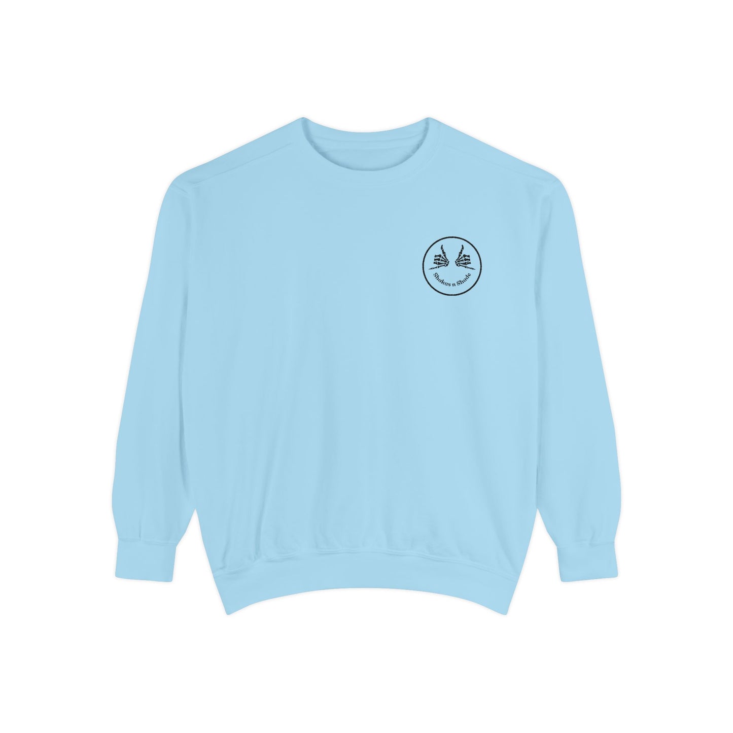 Shakas n Shade Embroidered Crew Neck Womens Sweatshirt