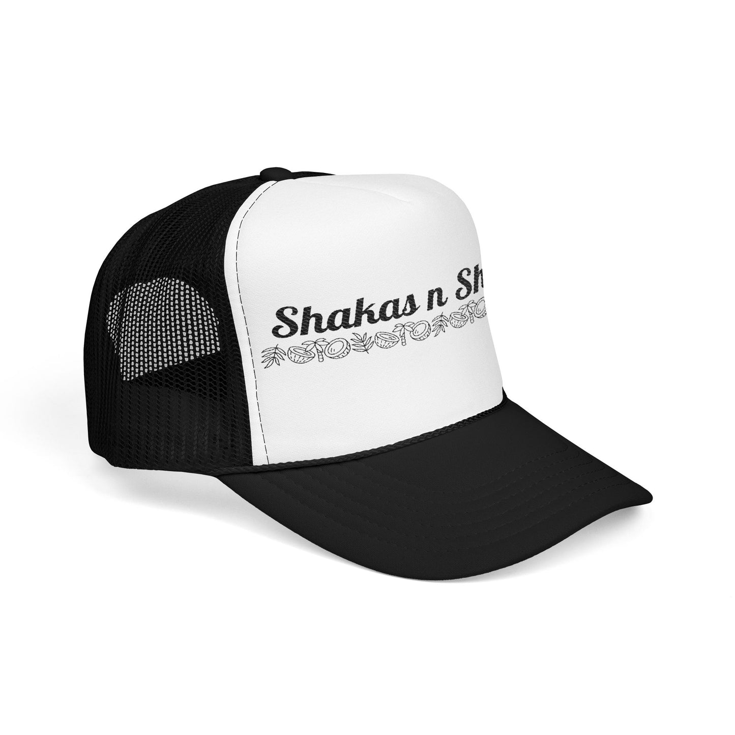 Shakas n Shade Tropical Embroidered Foam Trucker Hat