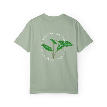 E mālama i ka ʻāina, e mālama ka ʻāina iā ʻoe (Care for the land, and the land will care for you) Mens T-Shirt