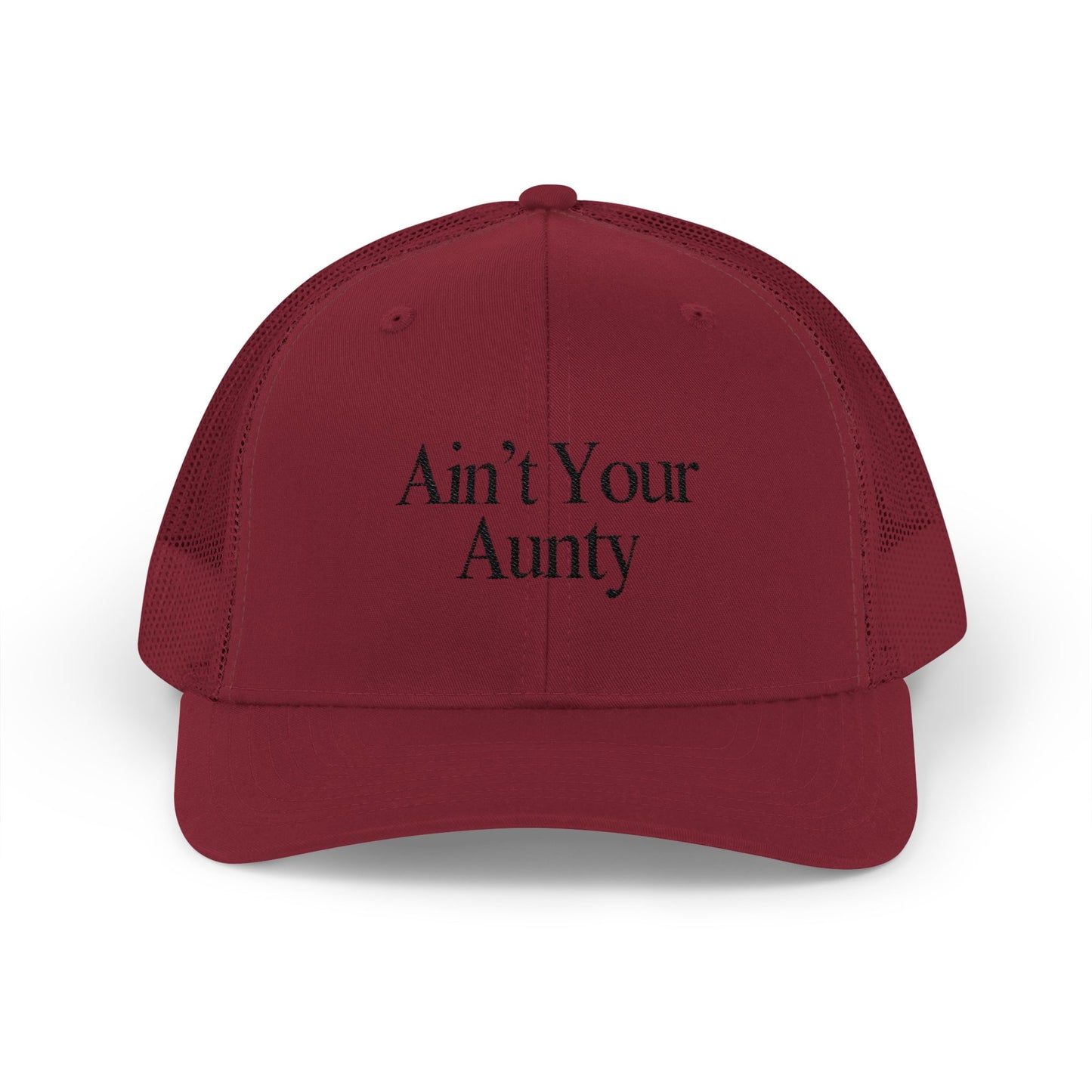 Ain't Your Aunty Snapback Trucker Cap